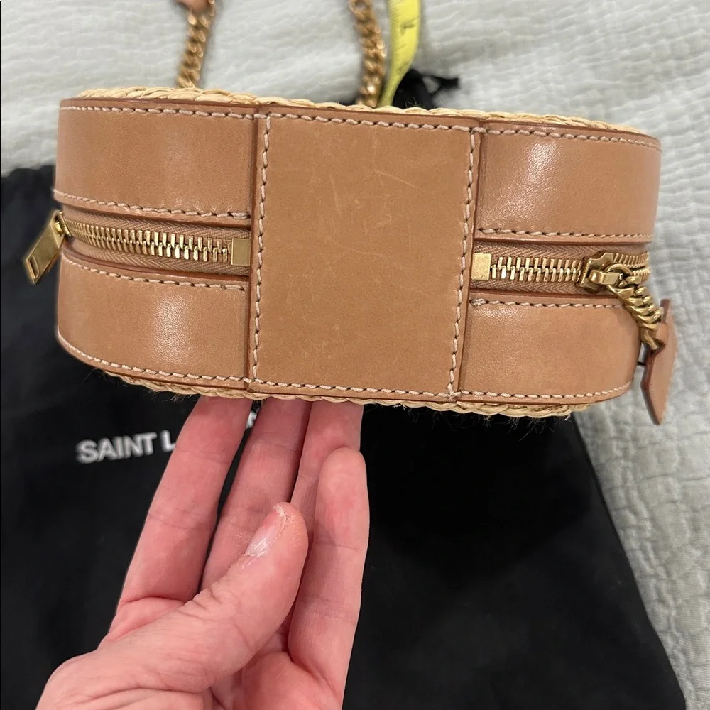 Saint Laurent Mica Hatbox Crossbody Bag - Picture 12 of 14